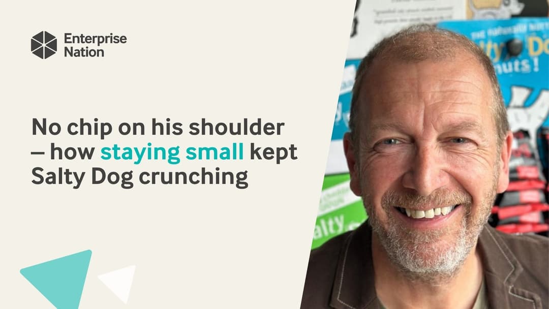 No chip on his shoulder – how staying small kept Salty Dog crunching