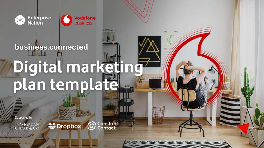 Digital marketing plan template