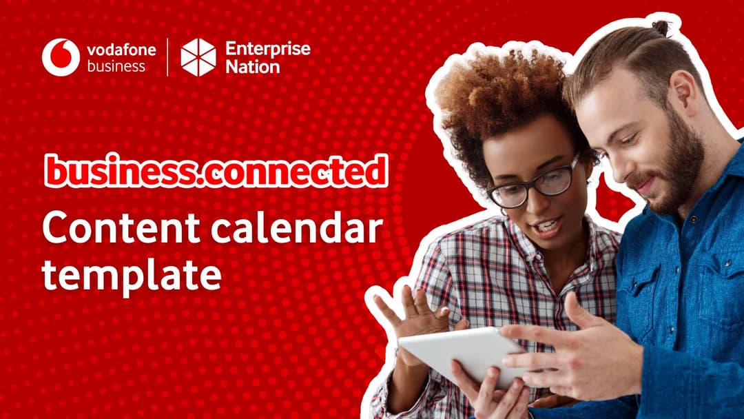 Content calendar template