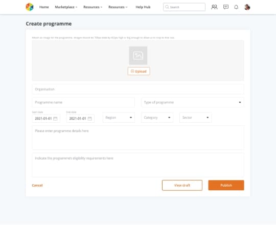 Step 3: Start uploading your programmes
