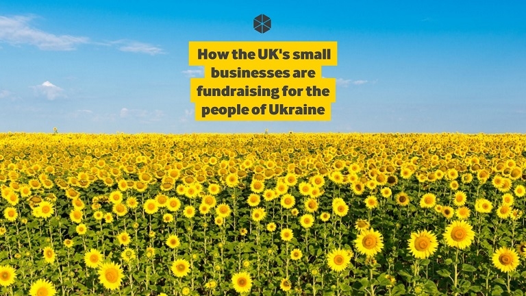 How the UK's small businesses are fundraising for the people of Ukraine
