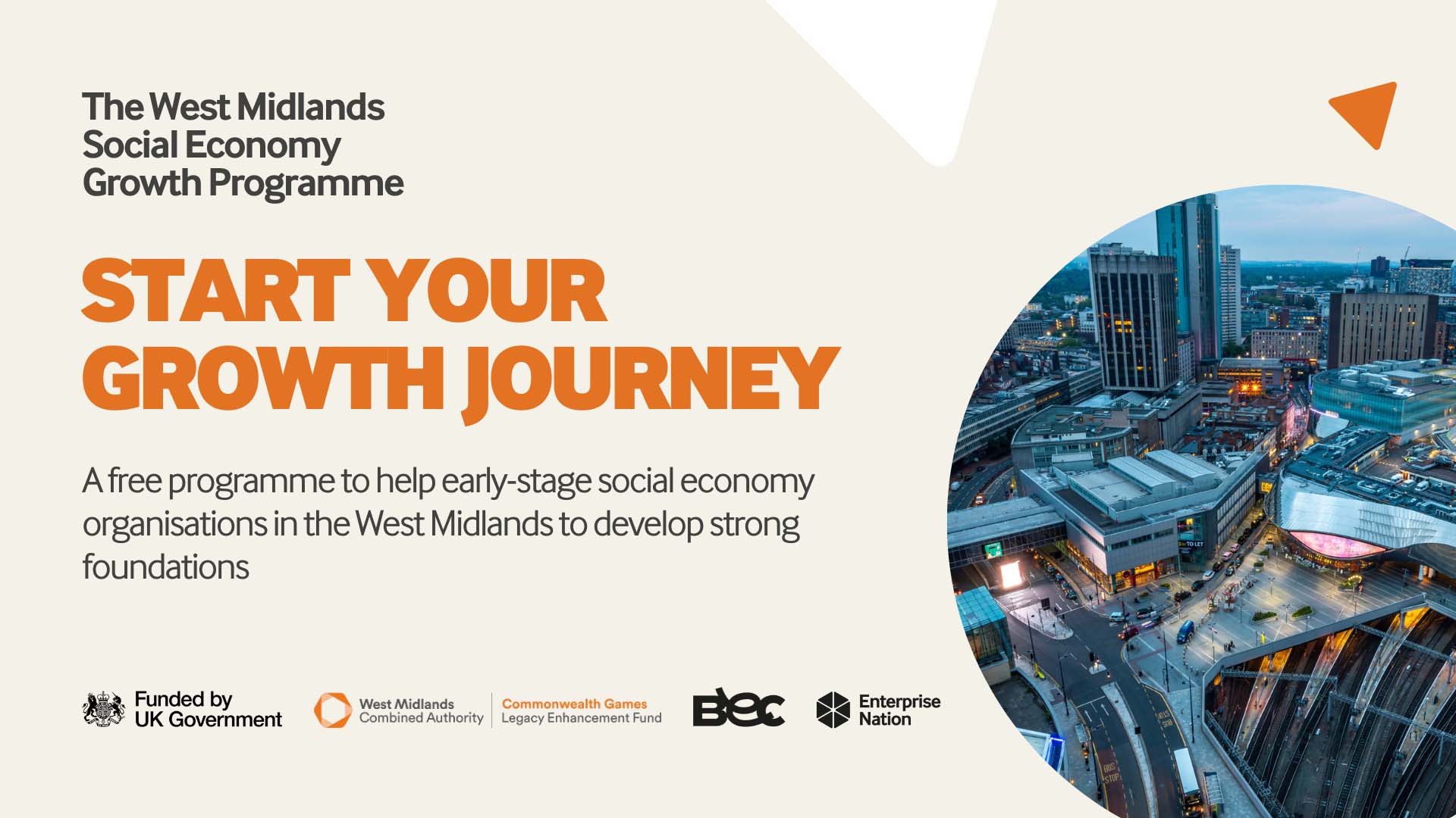 Social and community enterprises in West Midlands to receive support to scale