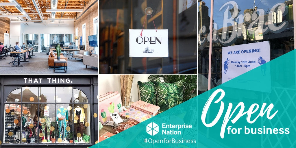 Celebrating small companies that are #OpenforBusiness