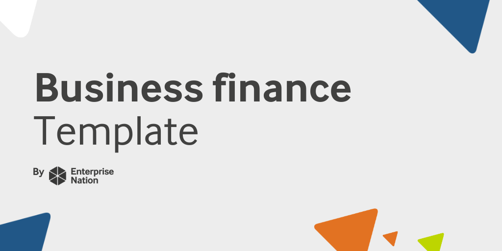Business finance template