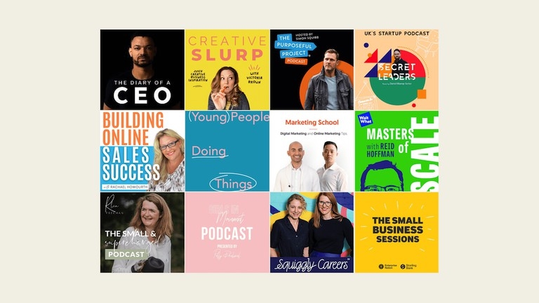 12 top podcasts for small business owners
