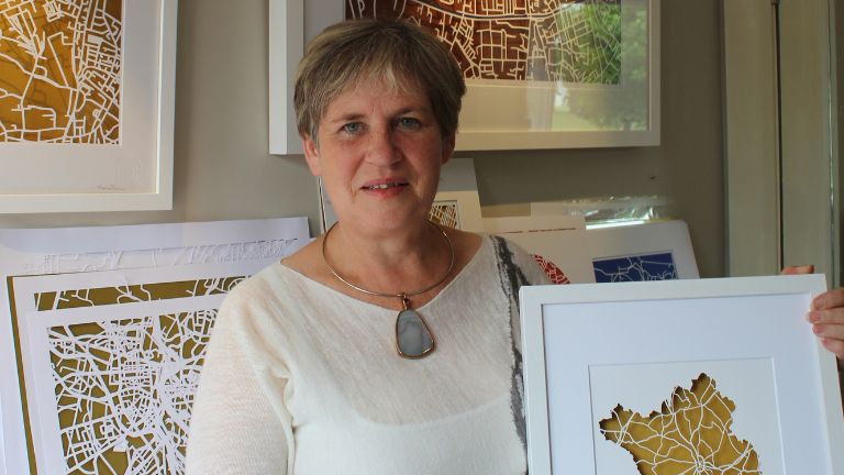 Meet the papercut artist pushing her business online