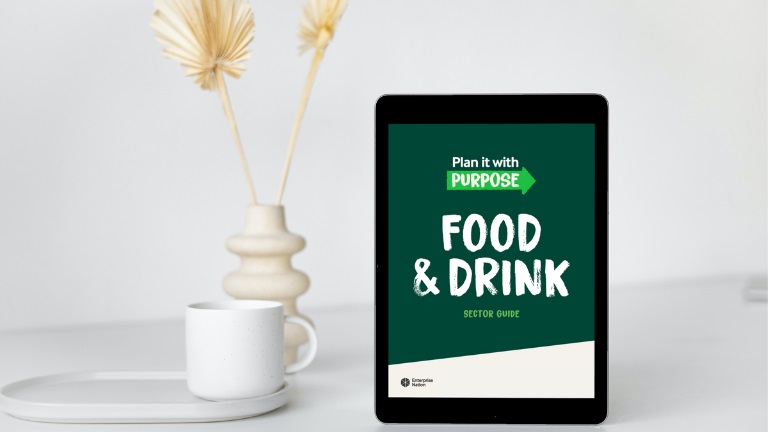 How to be sustainable in the food and drink sector [FREE GUIDE]