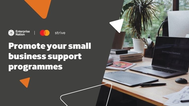 Upload your business support programmes today! 