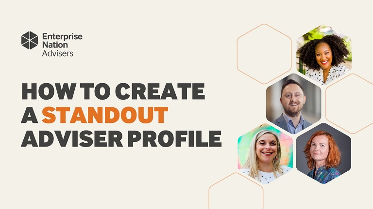 How to create a standout adviser profile on Enterprise Nation
