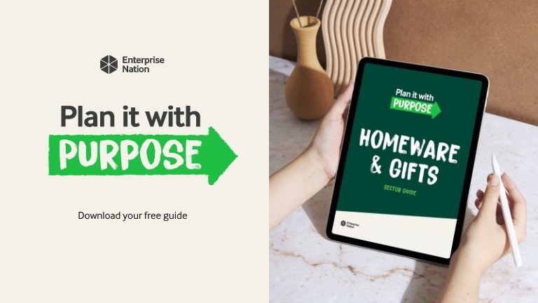 Plan it with Purpose [FREE GUIDE]: Homeware and gifts sector