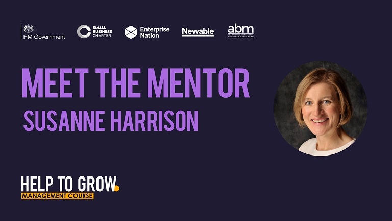 Help to Grow: Management – Meet the mentor, Susanne Harrison