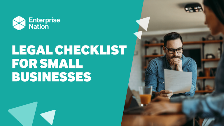 A legal checklist for starting a small business