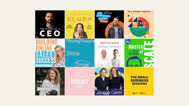 12 top podcasts for small business owners