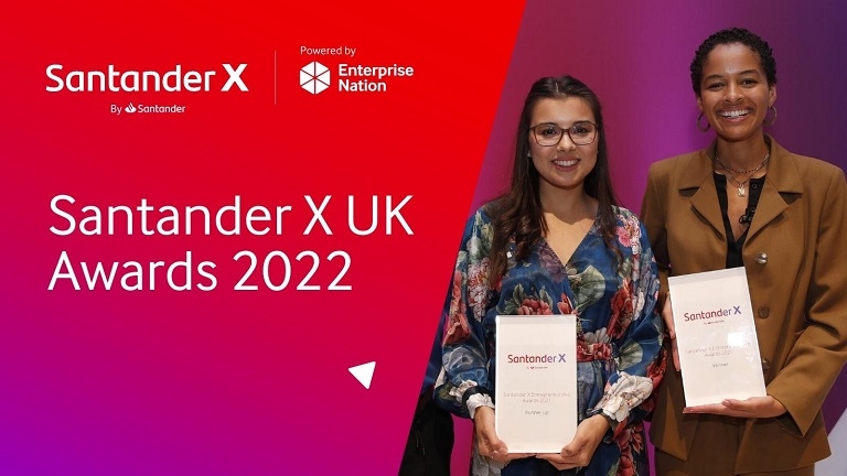 Santander X UK Awards 2022: Enter your innovative business and win mentoring, support and a share of £150,000