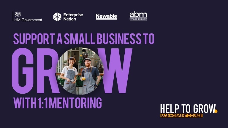 Help to Grow: Management Course – Become a mentor and help a small business grow 