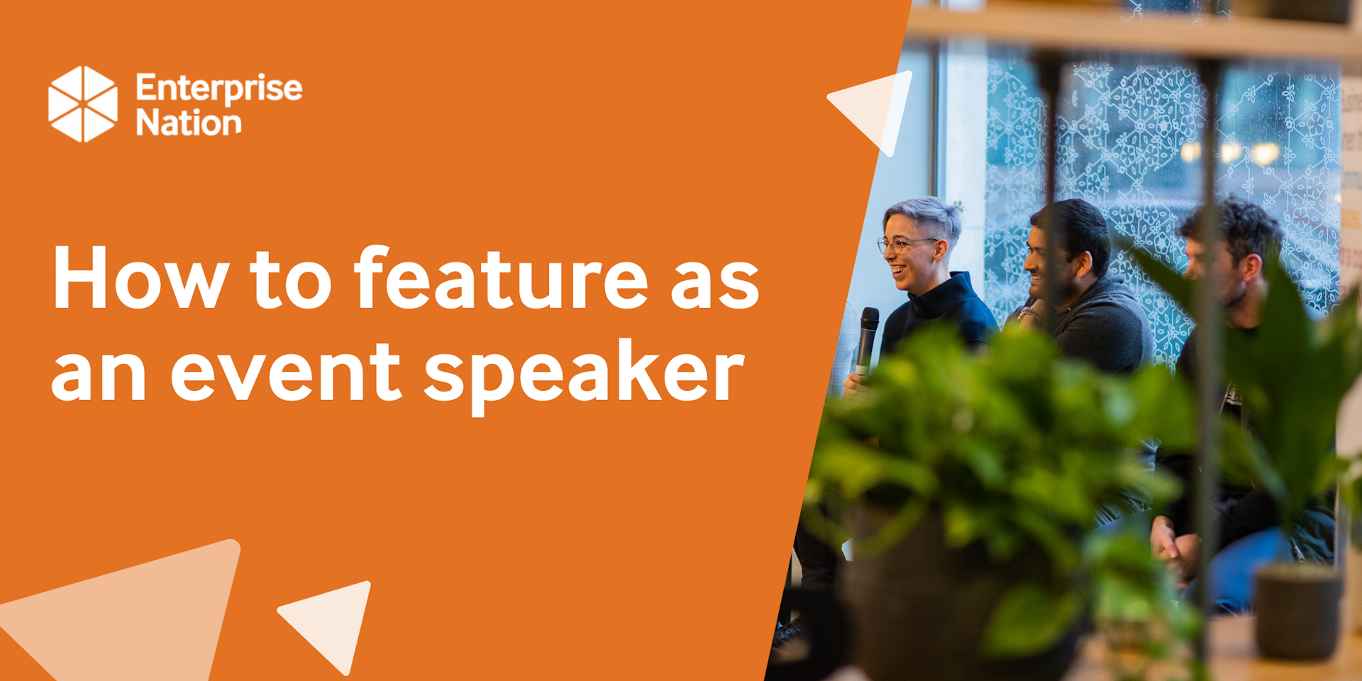 How to feature as an Enterprise Nation speaker