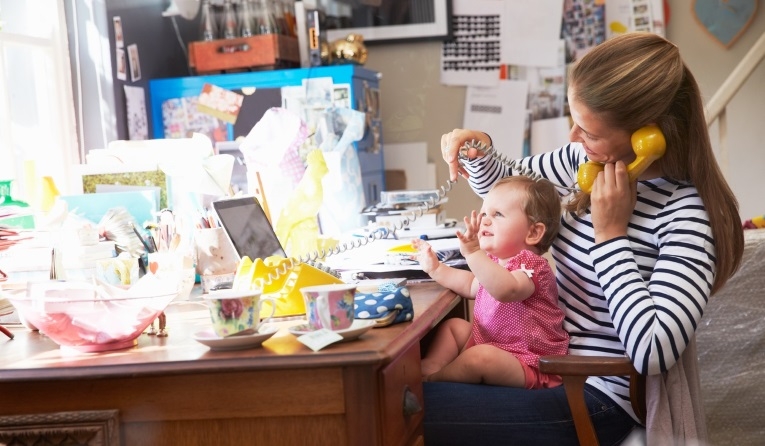 The challenges of balancing childcare and running a small business