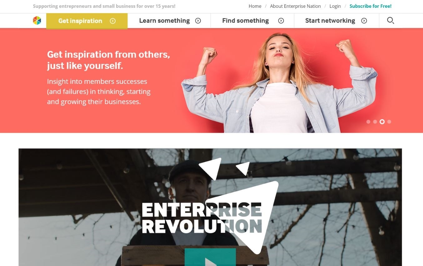 How the new Enterprise Nation platform will provide daily business inspiration