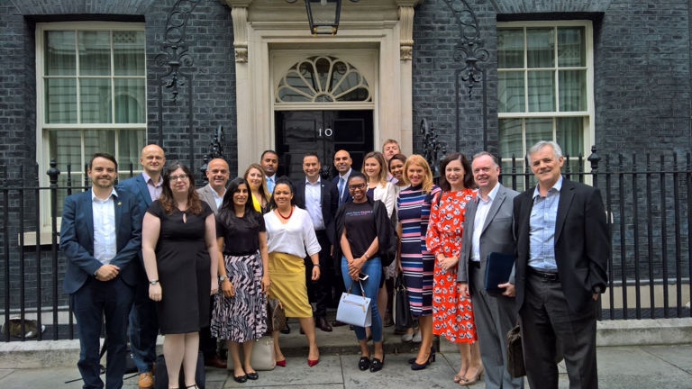 What happened when Enterprise Nation members went to 10 Downing Street