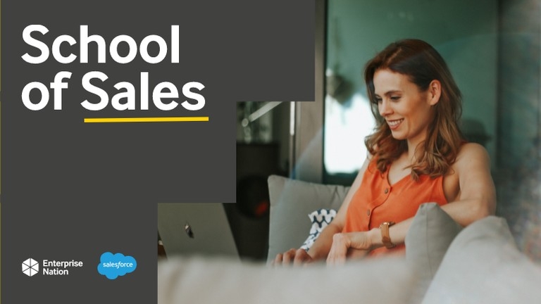 Launching today: School of Sales, in partnership with Salesforce