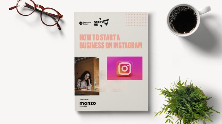 StartUp UK [FREE GUIDE]: How to start a business on Instagram